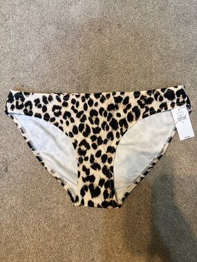 Old Navy Cheetah Print Hipster Swim Bikini Bottoms Size S